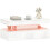 LED Coffee Table with Storage - High Gloss White 1