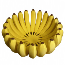 Bananenförmige Obstschale für die Küche, einzigartiges, auffälliges Design, moderne minimalistische Kücheninsel, 100 mm