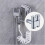 Solid Brass Angle Valve Wall Mount Bidet Sprayer Set, 1 In 2 Out Water Cleaning Sprayer, Grey 2