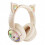B5 Cat Ear Design USB-C Type-C RGB Wireless Bluetooth HiFi Headset with Adjustable Headband and Built-In Microphone 2