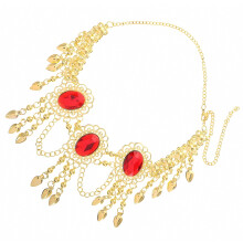Ensemble de 5 coiffes de danse orientale de couleurs assorties, accessoires légers et confortables pour les spectacles de danse.