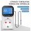 Digital Temperature Controller Socket Outlet Thermostat with Remote Control, EU Plug, Adjustable Heating and Cooling Control for Home Use 2