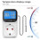 Digital Temperature Controller Socket Outlet Thermostat with Remote Control, EU Plug, Adjustable Heating and Cooling Control for Home Use 4