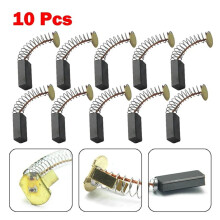 10pcs Carbon Brush 4x8x18MM for FR-900 FR-770 FR-1000 Continuous Sealer Carbon Brush Spare Parts Power Tool Accessories