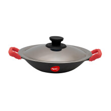Pigeon By Stovekraft Cast Iron Appachetty With Stainless Steel Lid, 22 Cm | Naturally Nonstick | Pre-Seasoned With 100% Vegetable Oil | Toxin-Free | T