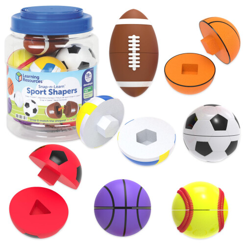 Learning Resources Learning Resources Snap-N-Learn Sport Shapers - Motoriek Speelgoed Voor Peuters