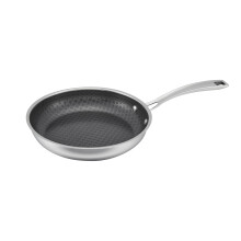 Cuisinart Fusionplus Nonstick Stainless Steel Cookware, 8-Inch Skillet With Pfas-Free Purelysear Ceramic Technology, Scratch Proof, Cool Grip Handles,