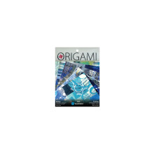 Yasutomo Origami Collage Blu con 6 Motivi, 5.87 Pollici Quadrati, 24 Fogli, Craft e Scrapbooking