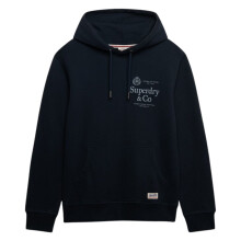 (2XL, Dark Navy) Superdry Mens 1954 Company Relaxed Hoodie