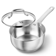 Koch Systeme Cs 3Qt Stainless Steel Saucepan, Easy To Clean, Oven Safe