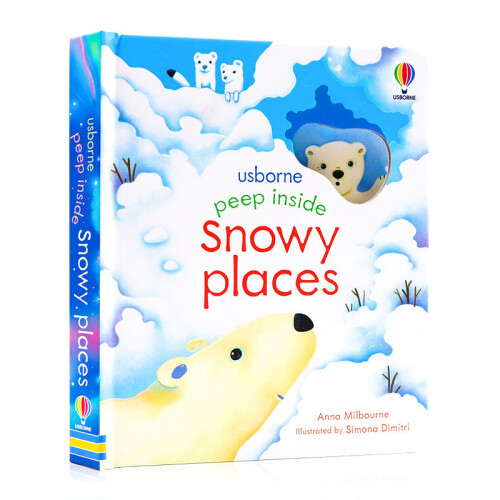 (Style7) Flip Places Snowy Book Infants With Sensory Elements Learning For Development