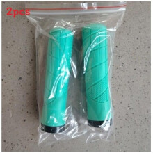 (Light Green) Bicycle Handlebar Grips With Silicone Sleeves For Better Grip Control And During