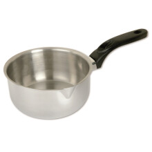 Chef Direct Stainless Steel Firenze Saucepan With Bakelite Handle - Silver 12Cm