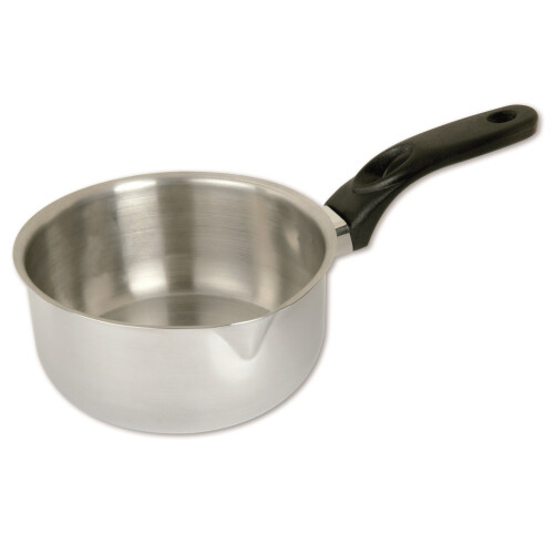 Chef Direct Stainless Steel Firenze Saucepan With Bakelite Handle - Silver 12Cm