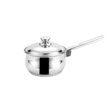 Steelcraft Premium Stainless Steel Euro Saucepan With Steel Lid -18 Cm, 1780Ml (Induction Friendly) Cook And Serve, For Multipurpose Cooking, Silver,