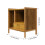 Living And Home Nightstand Bedside Table with Drawer 6