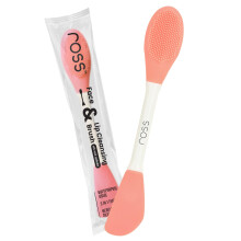 Ross 3-In-1 Siliconen Gezichts- & Lippenreinigingsborstel | Zachte & Exfoliërende Zijden Voor Maskerapplicatie
