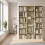 Homcom HOMCOM Bookcase Freestanding Open Storage Shelf with 17 Compartments 1