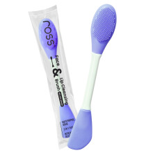 Ross 3-In-1 Siliconen Gezichts- & Lippenreinigingsborstel | Zachte, Exfoliërende Zijden Voor Masker Toepassing