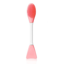 Gleva Silicone Gezichtsmasker Borstel Beauty Tool, Moddermasker Applicator, Kleimasker Borstels (Roze 2)