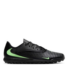 (7 UK, Black/Green) Nike Unisex Adult Phantom 6 Flat Football Boots