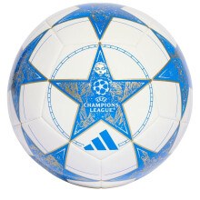 (4, White/Blue) Adidas UEFA Champions League Football