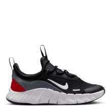 (11 UK Child, Black/Red) Nike Childrens/Kids Logo Low Cut Trainers