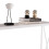 Console Table Entryway Table Compact Display Table Sofa Table White 7