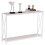 Console Table Entryway Table Compact Display Table Sofa Table White 2