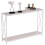 Console Table Entryway Table Compact Display Table Sofa Table White 10