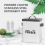 laundry Powder Storage Box - White 6