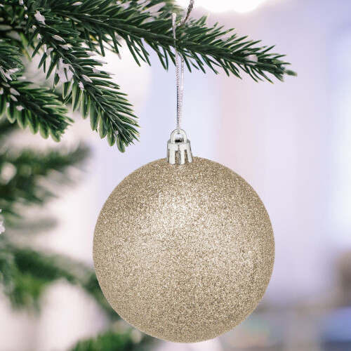 Ensemble de 110 boules de Noël en plastique