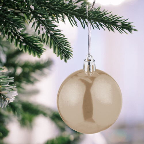 Ensemble de boules de Noël, 50 pièces, mat et brillant