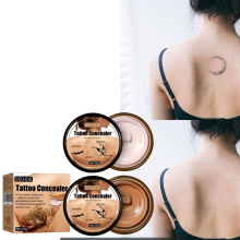 2 Colors Waterproof Tattoo Concealer Full Coverage Scar Birthmark
