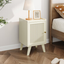 Nightstand Bedside Table with One Door