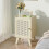 Living And Home Nightstand Bedside Table with One Door 2