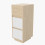 Living And Home Minimalist Bedside Table with Drawers 3