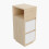 Living And Home Minimalist Bedside Table with Drawers 4