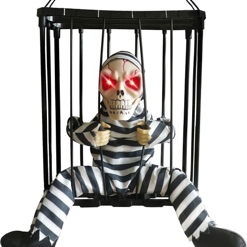 Screaming Animated Hanging Halloween Decorations Outdoor Indoor Motion Sensor 1