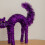 Smart Garden Products 42cm Standing Scaredy Cat Halloween Decoration in Purple 5