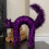 Smart Garden Products 42cm Standing Scaredy Cat Halloween Decoration in Purple 7