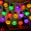 Multi-Colour LED Pumpkin Halloween Decorations, Battery Operated Halloween Light 2