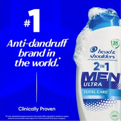 Head & Shoulders Head & Shoulders 2 In 1 Men Total Care  250ML 1