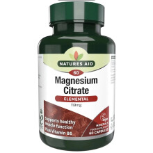 Magnesium Citrate 750Mg with Vitamin B6 High Absorption Vegan Capsules