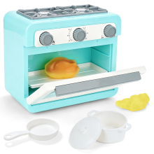 Toy Oven for Kids Kitchen Set Pretend Play Bake Oven with Cooking Lights & Sounds, Colour Changing Food, Accessories Included
