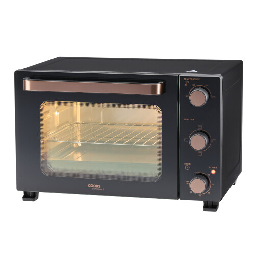 Cooks Professional Cooks Professional 28L Mini Oven | Black / Copper