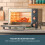 Cooks Professional Cooks Professional 28L Mini Oven | Black / Copper 3