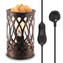 Electric Wax Melt Burner with Timer, Vintage Wax Warmer Aroma Lamp with 3 Brightness Levels, Scented Wax Heater Night Light