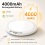 LED Rechargeable Ceiling Light With Remote Control 5