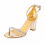 (43, Gold) Ankle Strap Heels with Bow Size 33-43 7